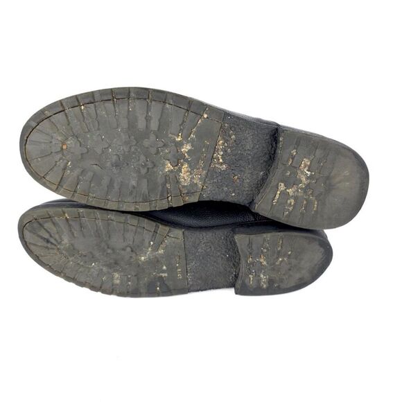 DIESEL Pure Hi Split Combat Boot Black Leather 90s Minimal Grunge Moto Biker Y2k main image 6